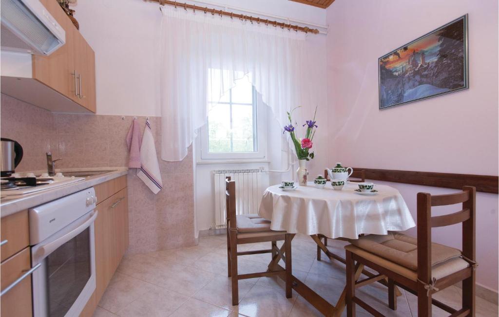 Kuchnia lub aneks kuchenny w obiekcie Apartment Labin Kapelica Iii