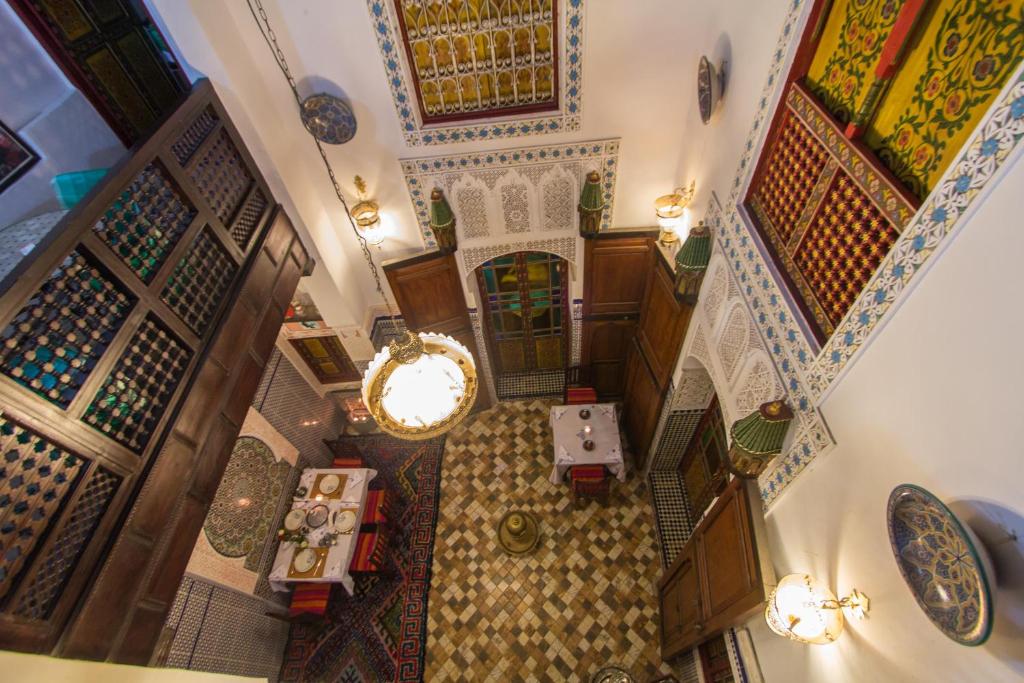 Posezení v ubytování Casa Aya Medina