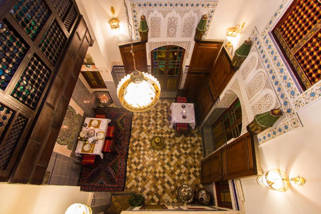 Posezení v ubytování Casa Aya Medina