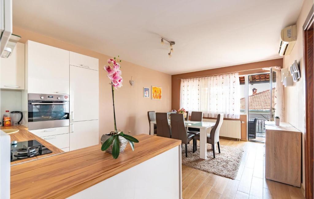 Kuchyňa alebo kuchynka v ubytovaní 2 Bedroom Stunning Apartment In Orebic