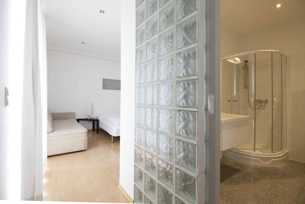 A bathroom at Appartements Christophorus
