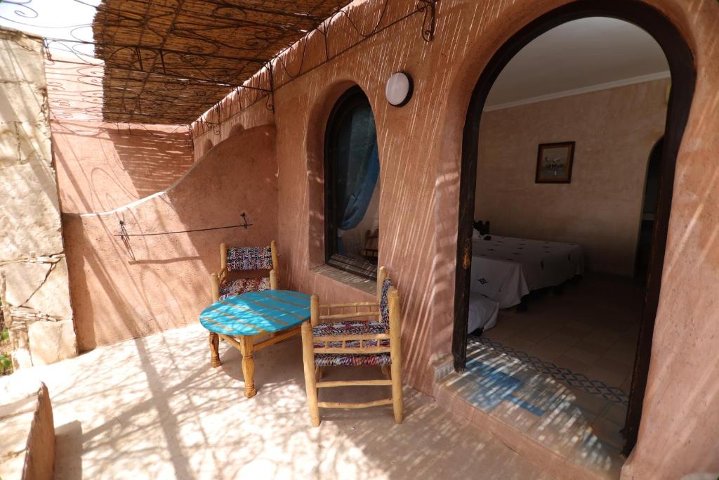 Patio nebo venkovní prostory v ubytování Paradis Nomade