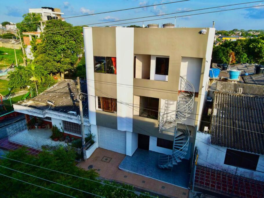 Budova, kde se apartmán nachází
