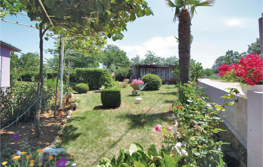 Ogród w obiekcie Apartment Labin Kapelica Iii