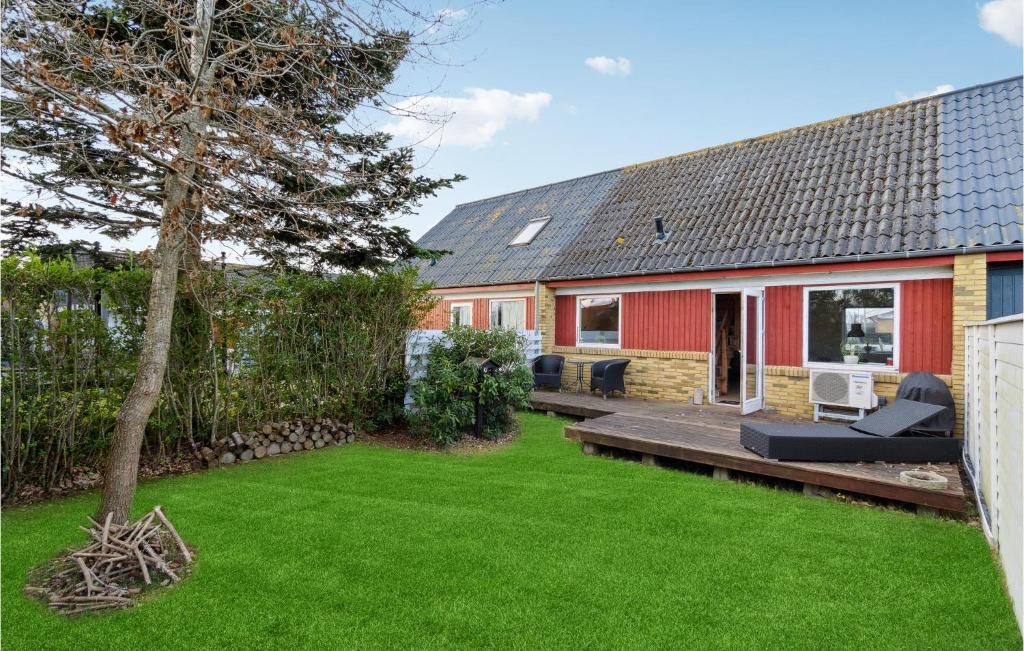 Taman di luar 2 Bedroom Pet Friendly Home In Skagen