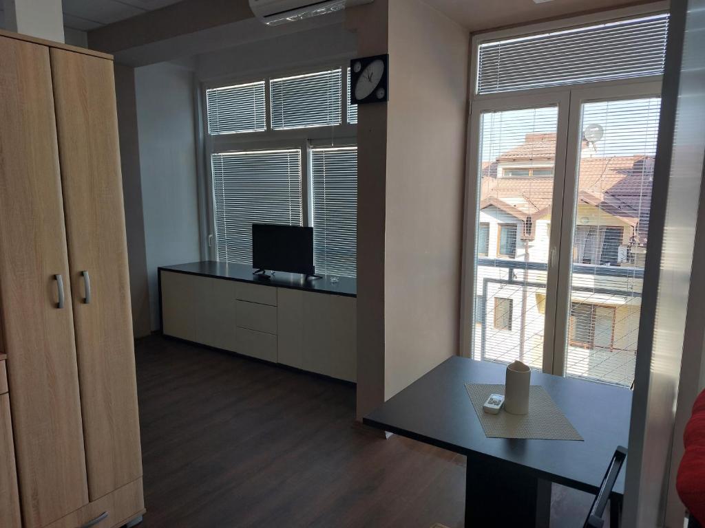 TV a/nebo společenská místnost v ubytování Apartmani Kuzman