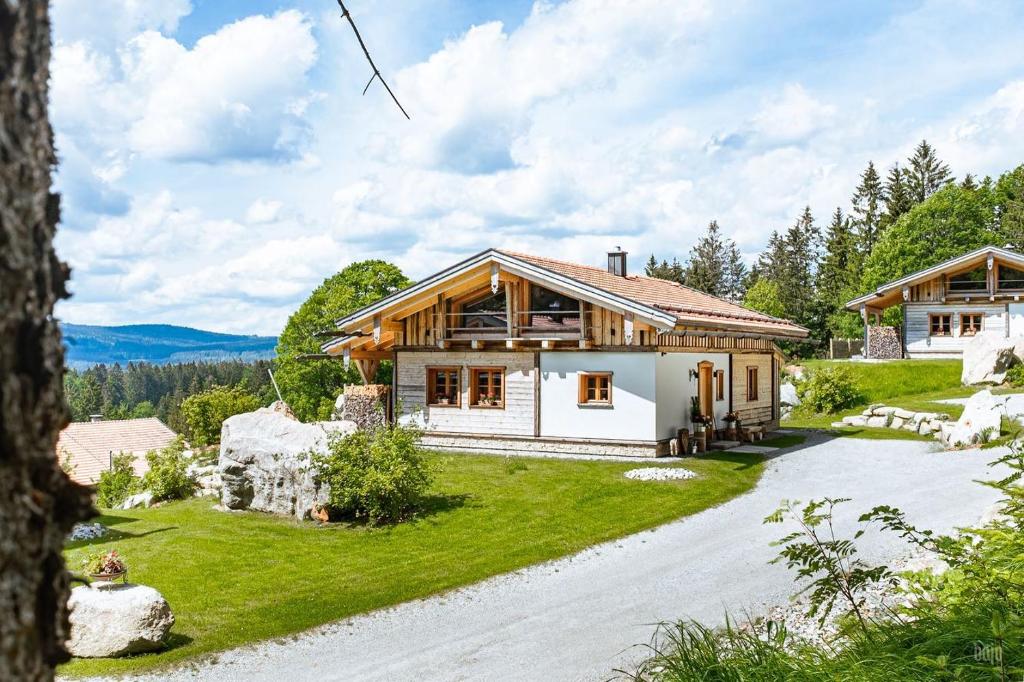 Dreisessel-Chalets im bayerischen Wald - Chalet Dreisessel mit Whirlpool-Sauna-Kamin - Chalet De 1 Dormitorio