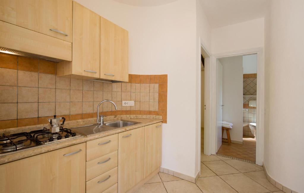 Łazienka w obiekcie Pet Friendly Apartment In Ricadi