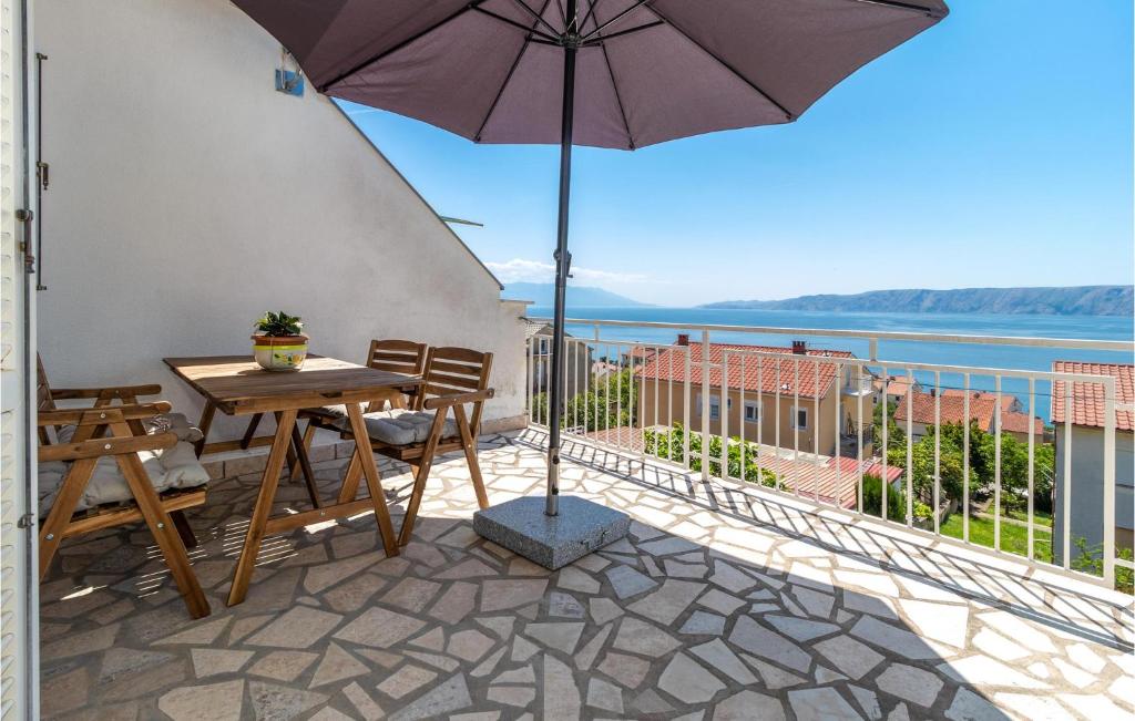 1 Bedroom Stunning Apartment In Novi Vinodolski