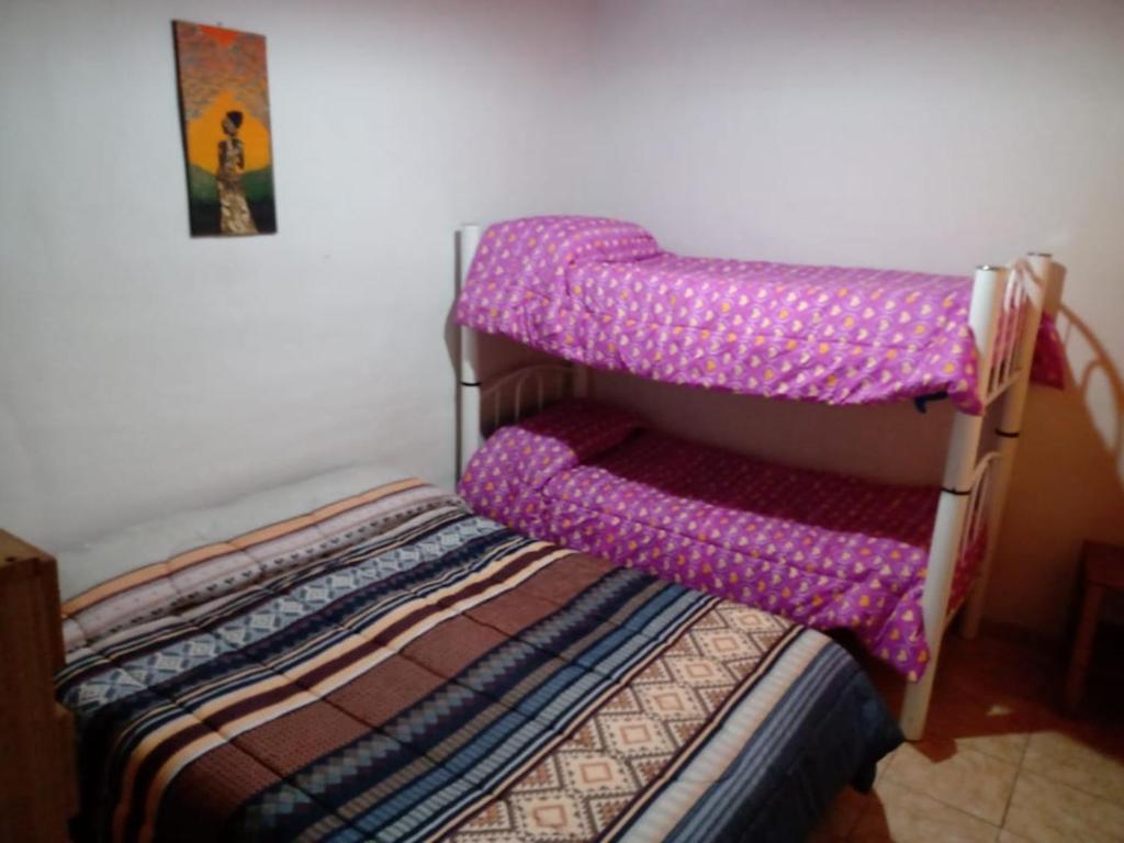 Un ou plusieurs lits dans un hébergement de l'établissement Casas de Carlos en San Rafael Complejo coronel campos
