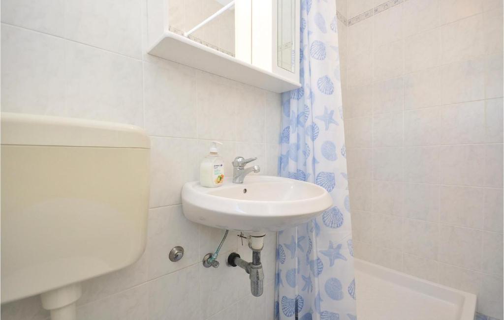 Koupelna v ubytování Apartment Pucisca 46