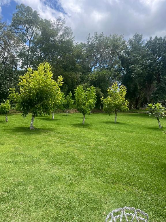 Zahrada ubytování Cabañas Cumbres de Aguacatitla