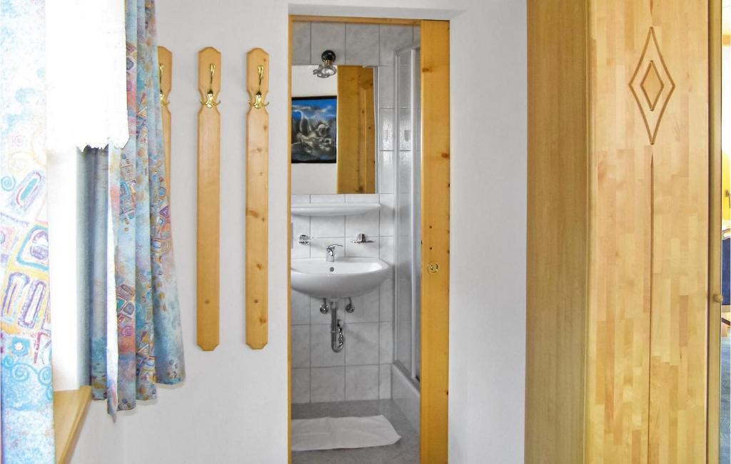 Kúpeľňa v ubytovaní Ferienwohnung Kappl-Paznauntal