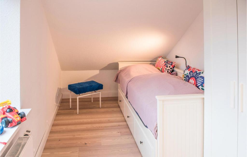 Postel nebo postele na pokoji v ubytování Haus Hilda
