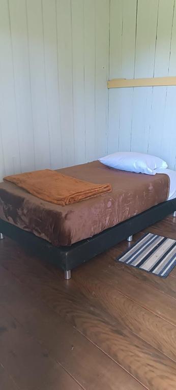 Postel nebo postele na pokoji v ubytování Refugio Paramo Trek Murillo