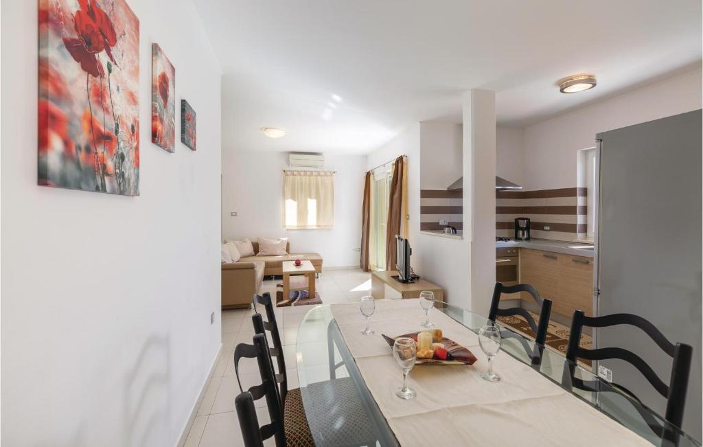 Część wypoczynkowa w obiekcie Apartment Labin Duga Luka