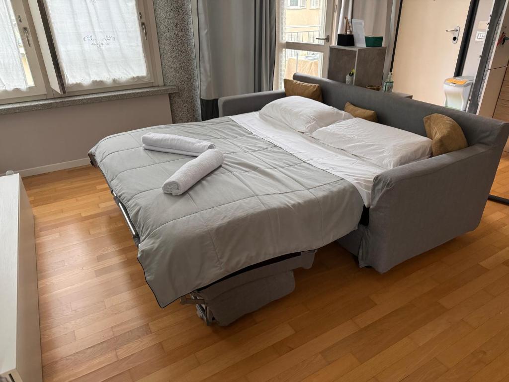 Postel nebo postele na pokoji v ubytování A&A Court