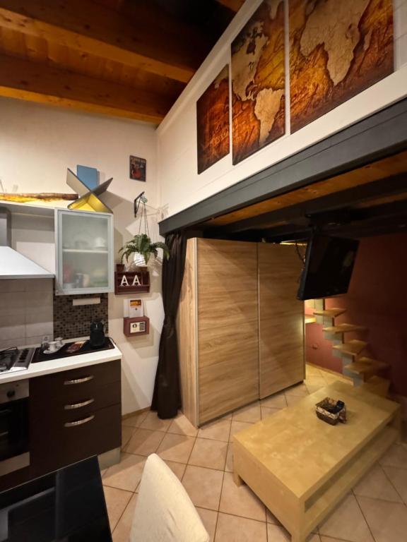Posezení v ubytování A&A Attic