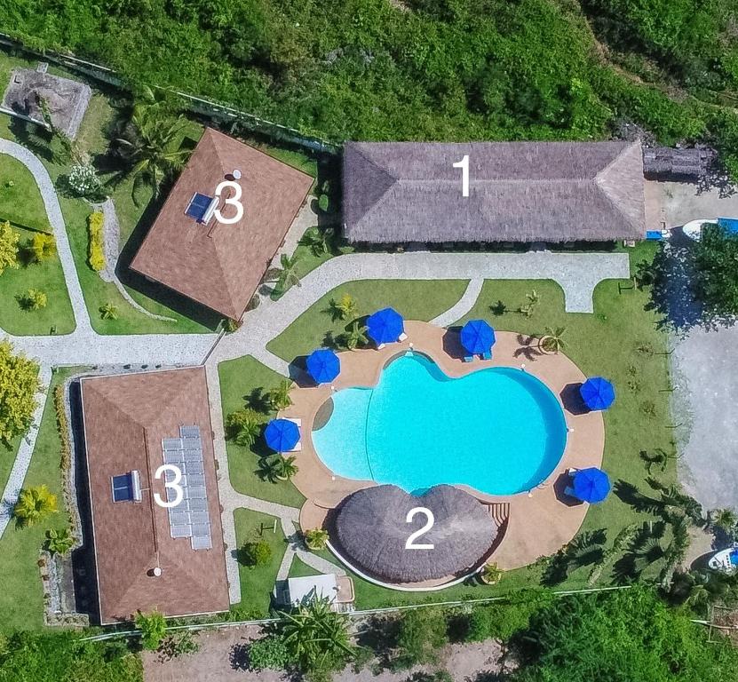 Bazén v ubytování Salamangka Resort nebo v jeho okolí