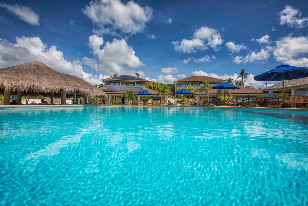 Bazén v ubytování Salamangka Resort nebo v jeho okolí