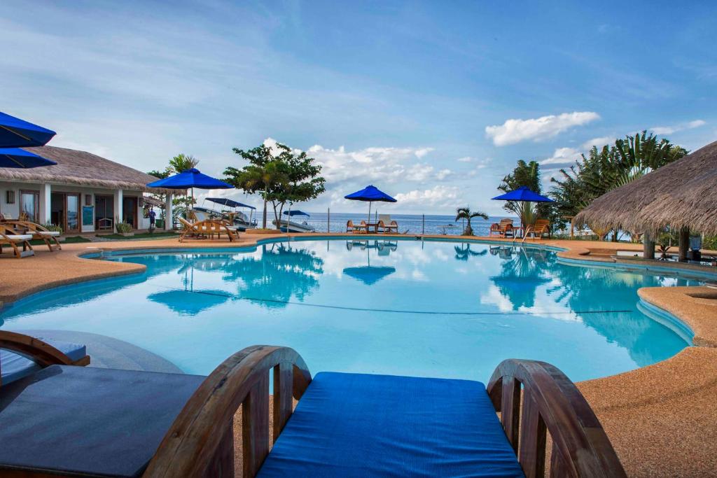 Bazén v ubytování Salamangka Resort nebo v jeho okolí