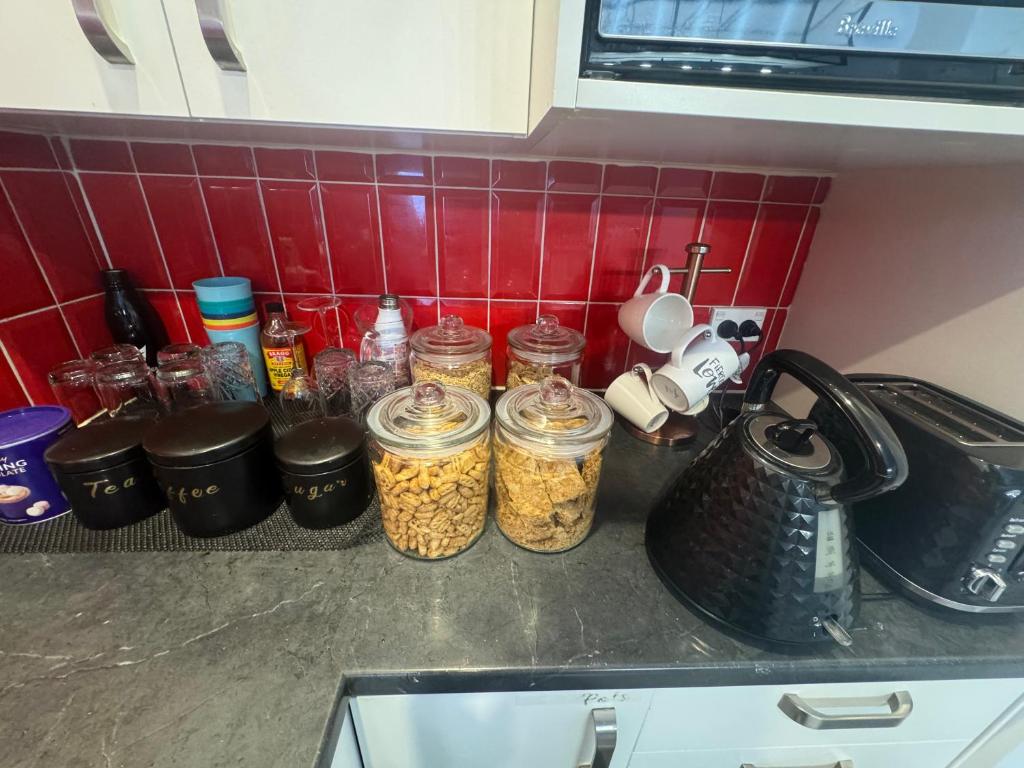 Kuchyň nebo kuchyňský kout v ubytování Shazza Homestay