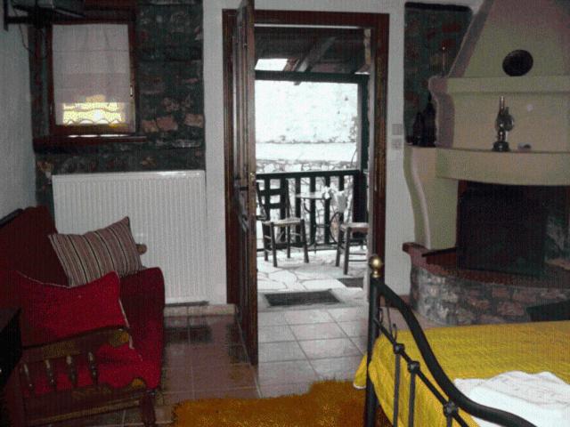 Posezení v ubytování Traditional Guesthouse Archontoula