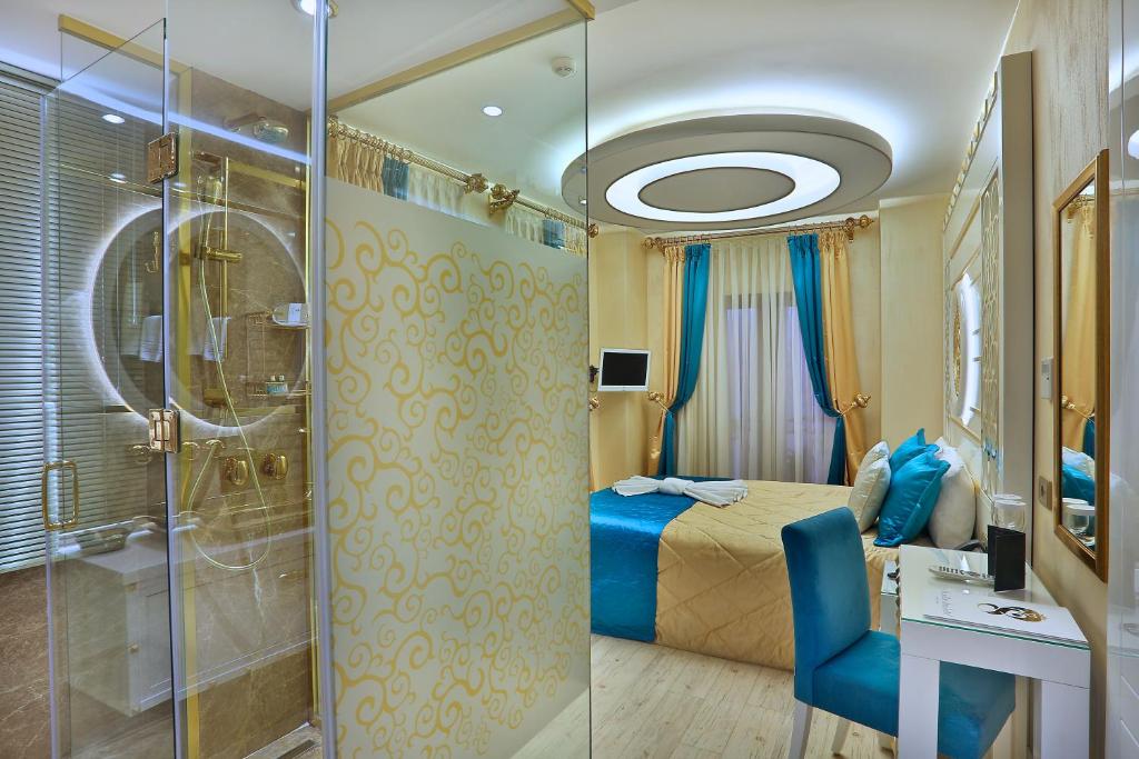 Koupelna v ubytování The Million Stone Hotel - Special Category