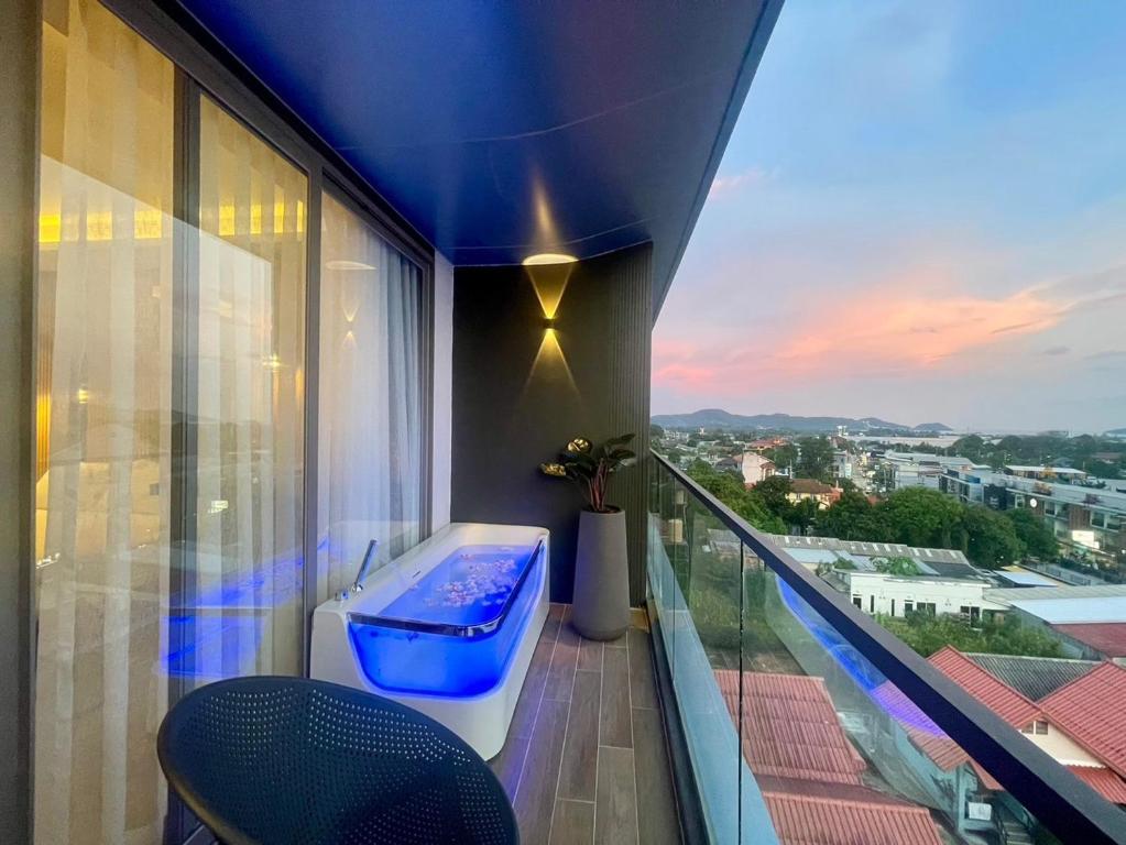 Balkón nebo terasa v ubytování The Blue Hotel - SHA Plus