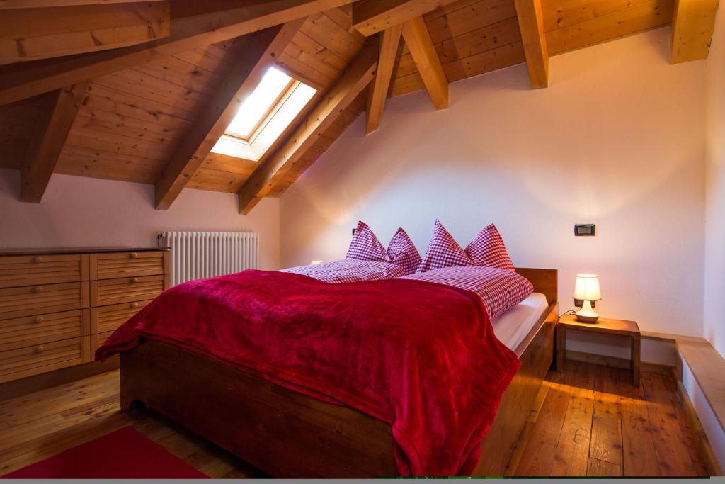Postel nebo postele na pokoji v ubytování Stelvio Residence
