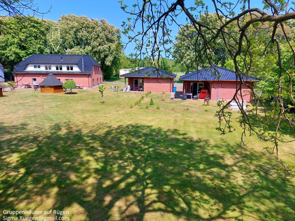 Zahrada ubytování Rügen Schaprode Bungalow - barrierefrei - kleine Hunde auf Anfrage willkommen