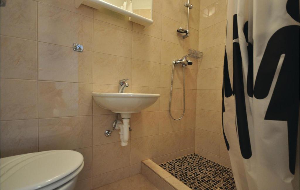 Koupelna v ubytování Apartment Mimice Mimice Brig Ii