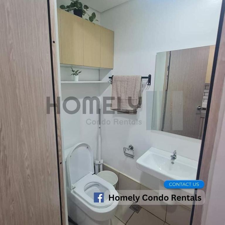 Koupelna v ubytování Homely - SMDC Green 2 Residences, Dasmarinas City