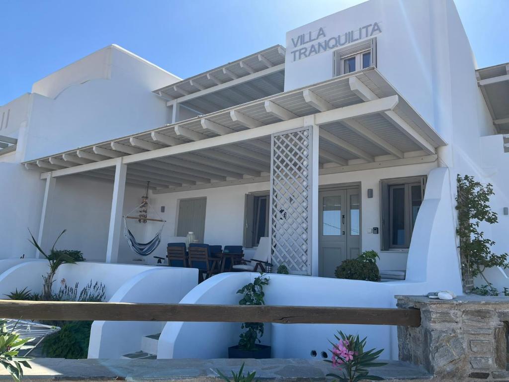 Balkón nebo terasa v ubytování Villa Tranquilita