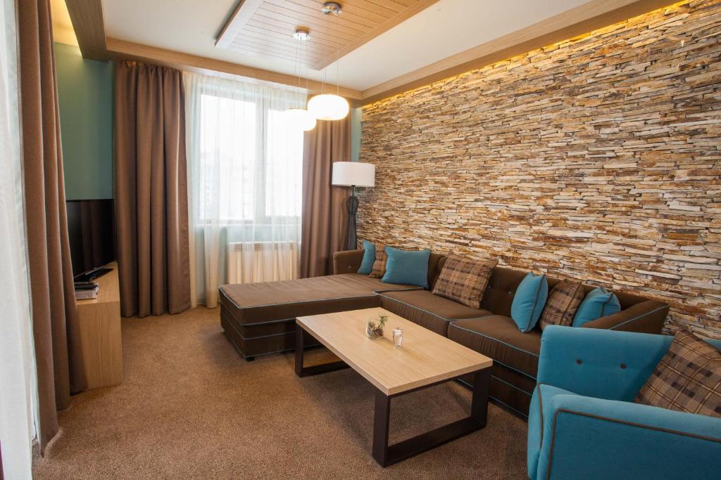 Posezení v ubytování Amira Boutique Hotel