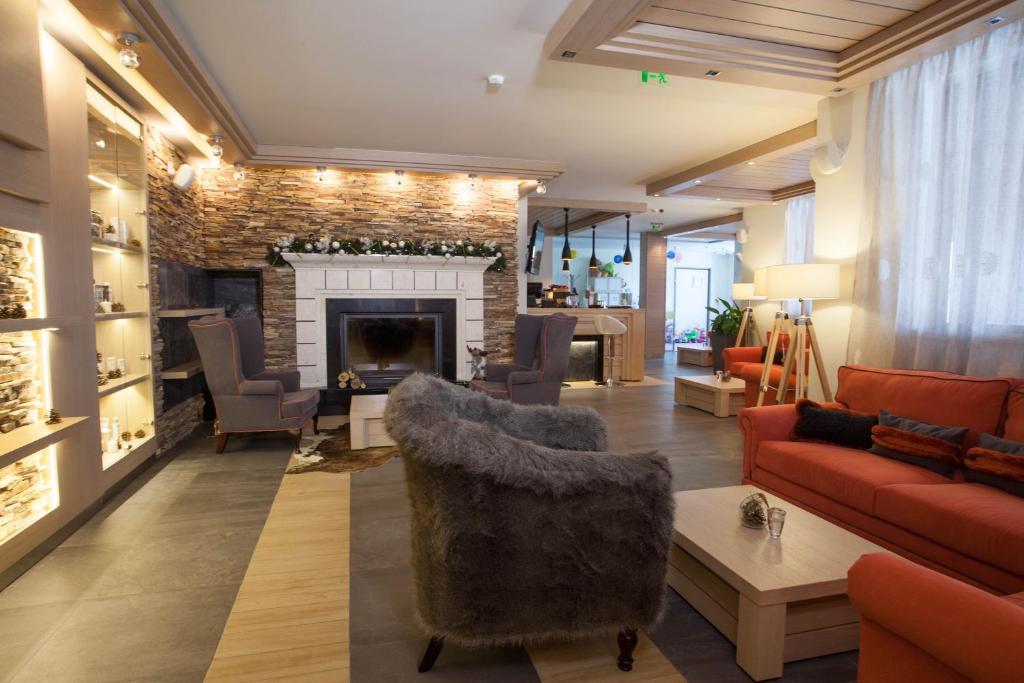 Posezení v ubytování Amira Boutique Hotel
