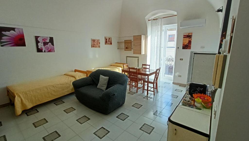 Kuchyň nebo kuchyňský kout v ubytování Due passi dal Castello