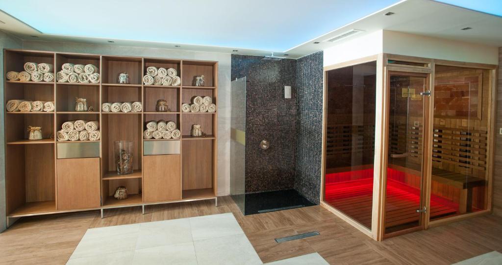 Koupelna v ubytování Amira Boutique Hotel