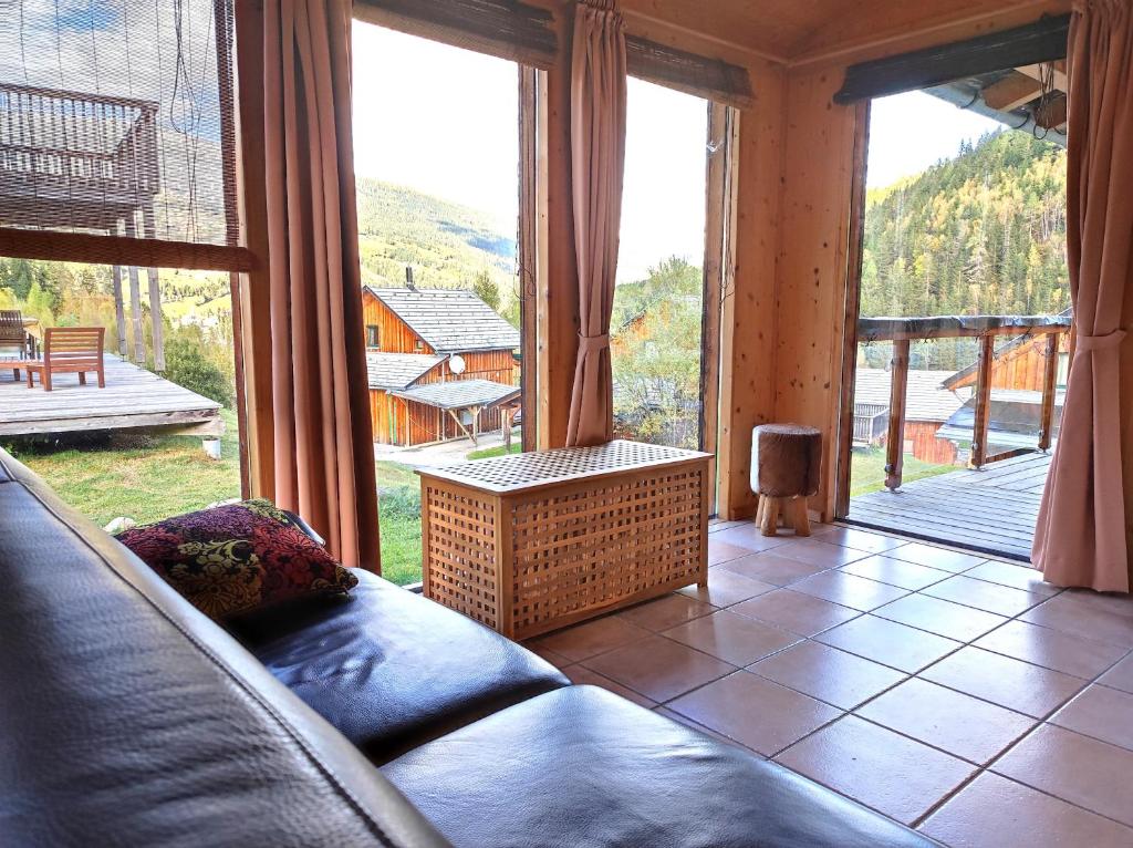 Posedenie v ubytovaní Panorama-Chalet Alpenglöckchen