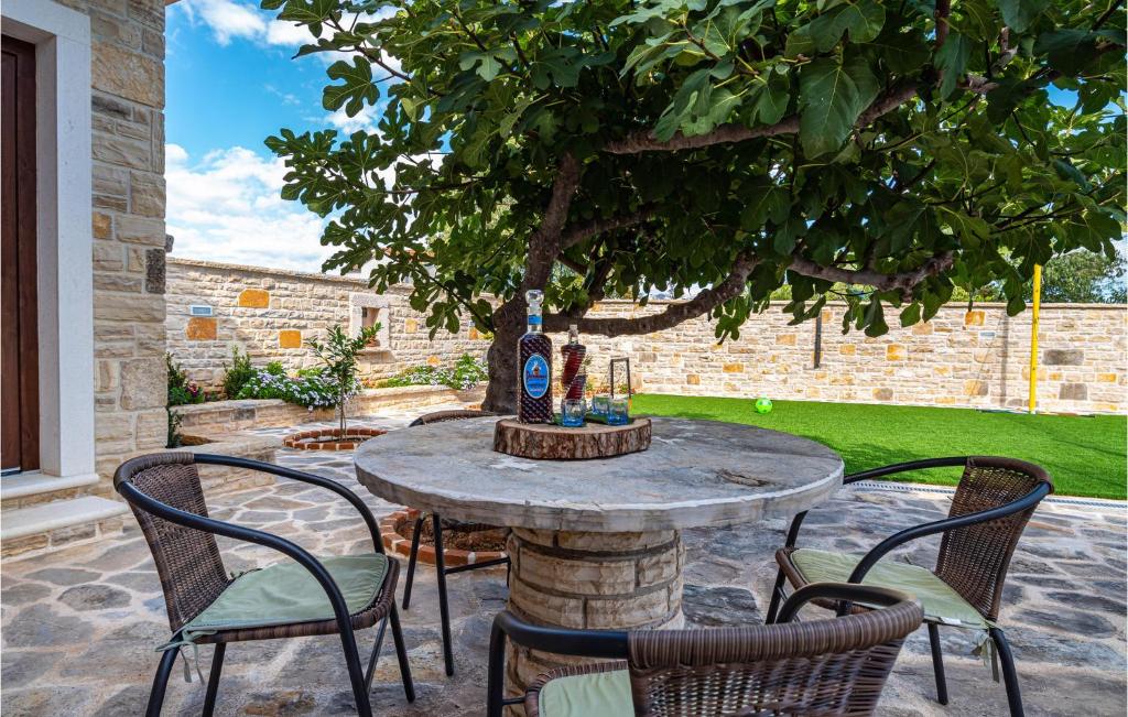 Vonkajšia záhrada v ubytovaní 4 Bedroom Beautiful Home In Pridraga