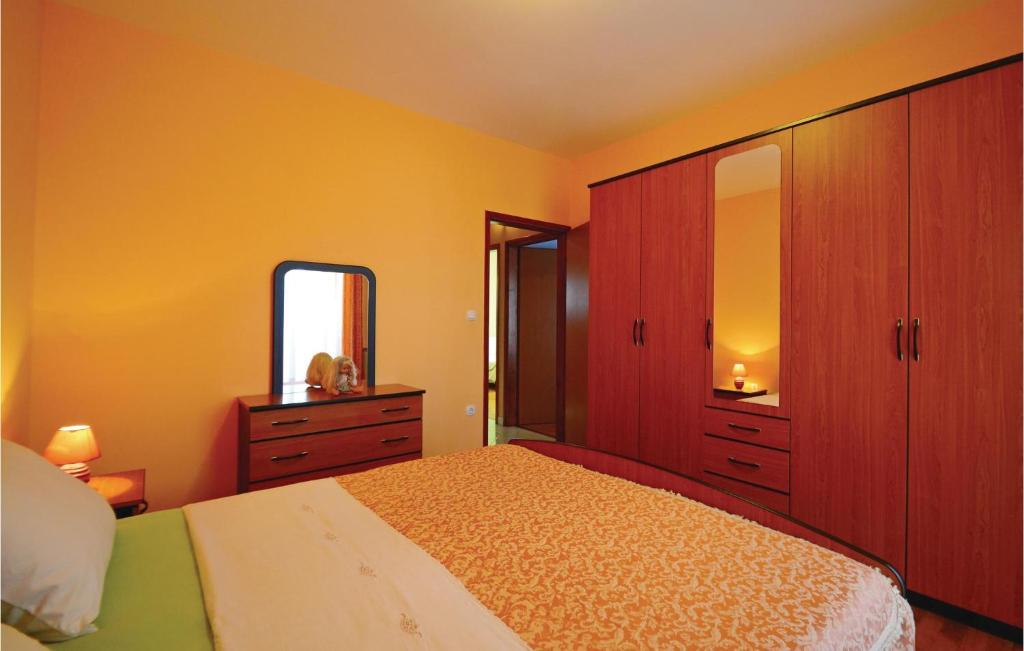 Posteľ alebo postele v izbe v ubytovaní Holiday Home Labin Presika Ii