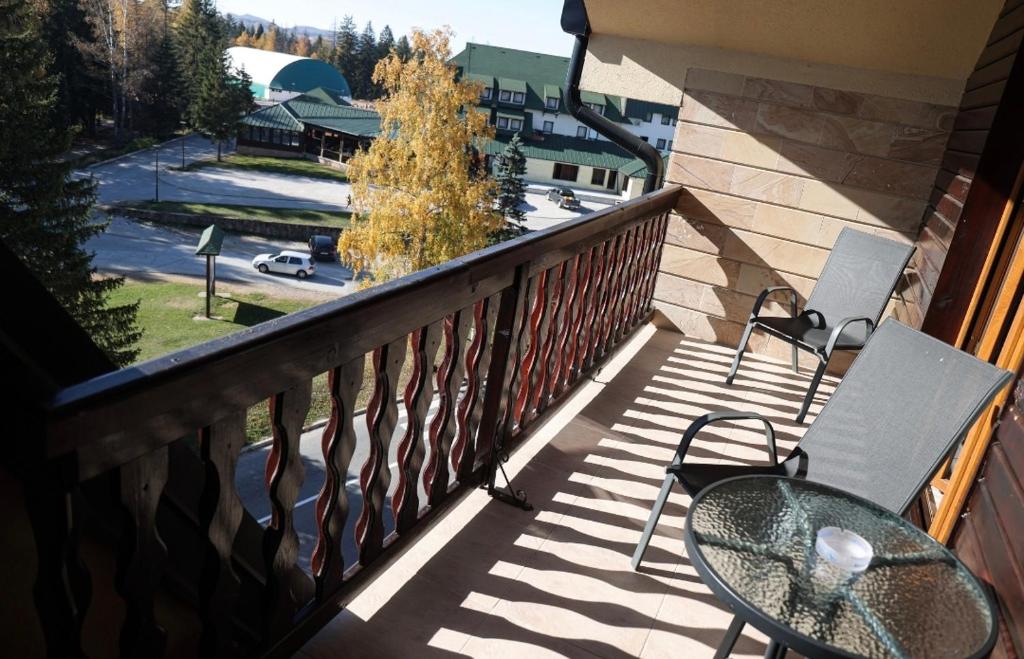 En balkong eller terrasse på Apartman Iva