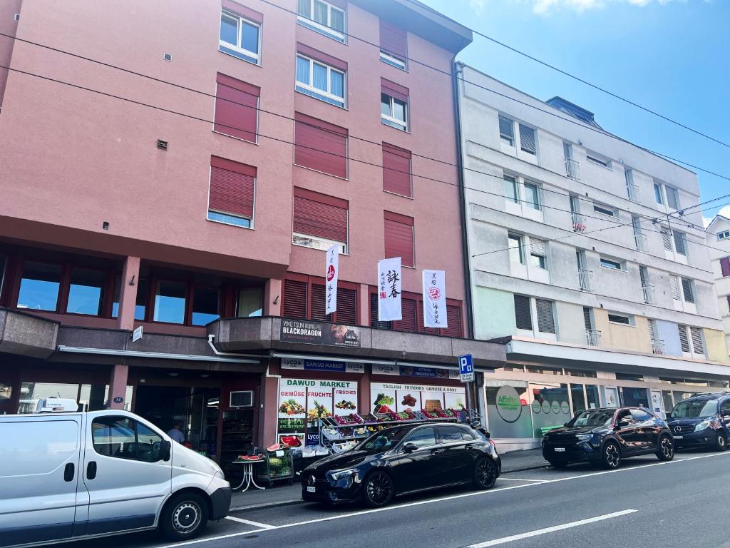 Budova, kde se ubytování v soukromí nachází