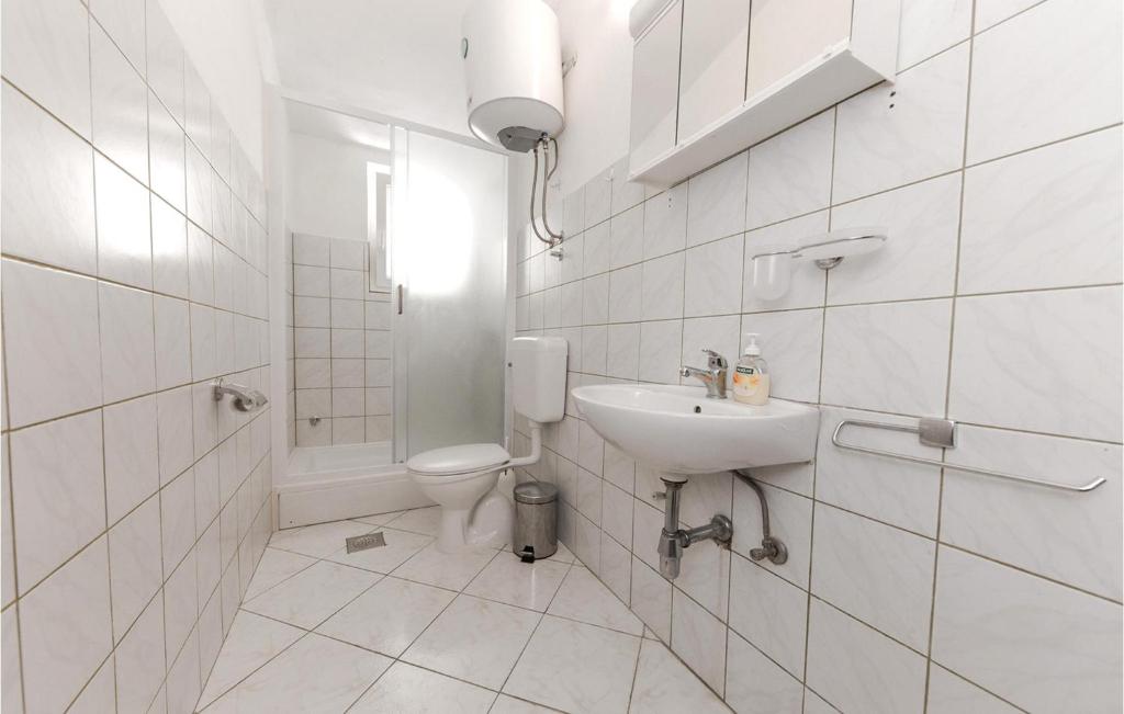 Kúpeľňa v ubytovaní Apartment Trogir Ul, F,tudmana