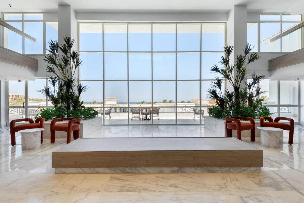 Posezení v ubytování Flow Spectrum Resort Sahl Hasheesh