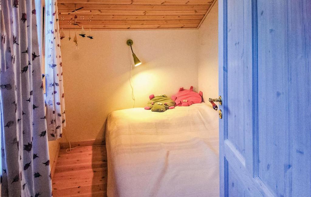 Postel nebo postele na pokoji v ubytování Holiday Home Brunebanke Glesborg