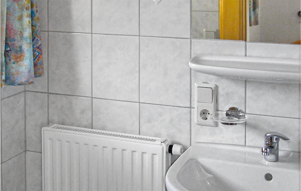 Kúpeľňa v ubytovaní Ferienwohnung Kappl-Paznauntal