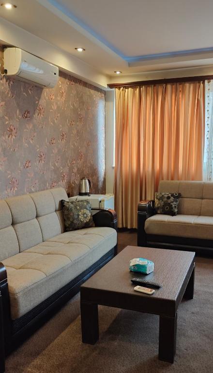 Posezení v ubytování Areg Hotel