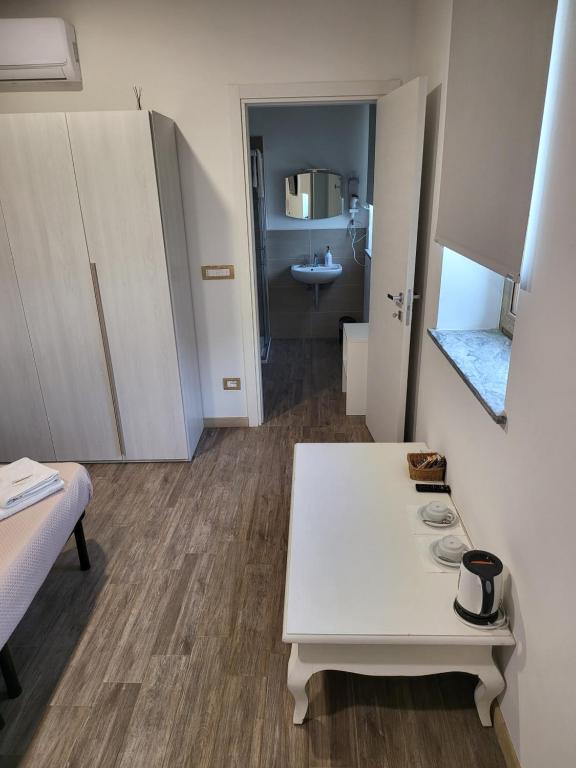Postel nebo postele na pokoji v ubytování Le Ghie