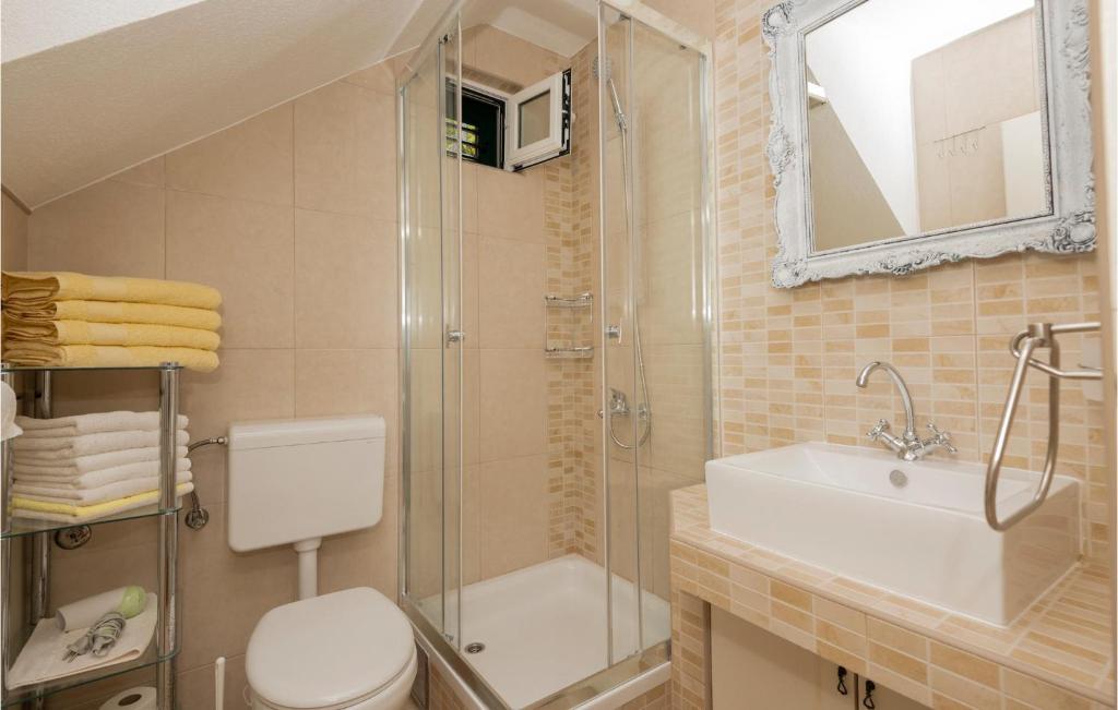 Koupelna v ubytování Holiday Home Makarska Puharici